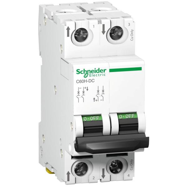 INTERRUPTOR AUTOMTICO ESPECIAL C60H-DC 500V CC 2P 63A