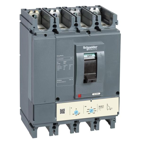 INTERRUPTOR AUTOMTICO CVS630N TM630D 4P 4R