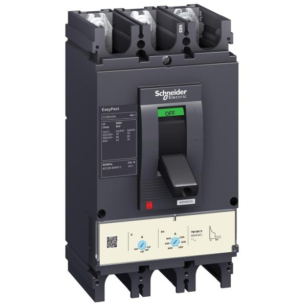 INTERRUPTOR AUTOMTICO CVS630N ETS 2,3 630A 3P 3R