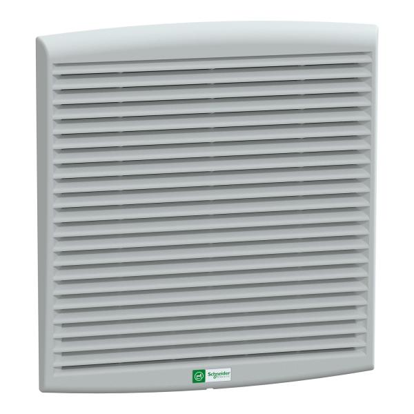 Rejilla de salida IP54, mecanizado 291x291mm. Dimensiones 137x117mm