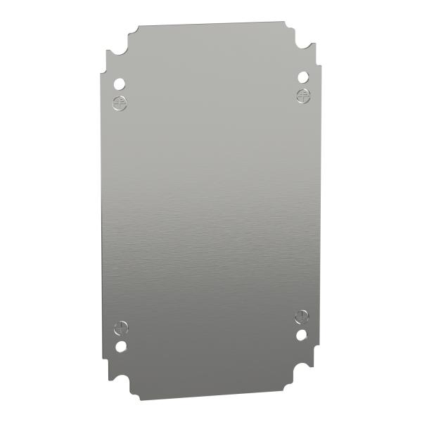 Placa de montaje de acero galvanizado. Dimensiones  300X200