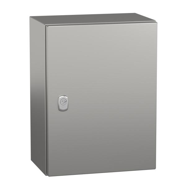 PanelSeT S3X armario mural de acero inoxidable316L, acabado Scotch Brite®, H400xW300xD200 mm.