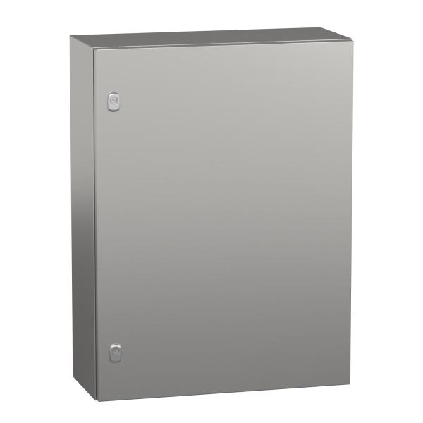 PanelSeT S3X  armario mural de acero inoxidable 304L, acabado Scotch Brite®, H800xA600xP250 mm.