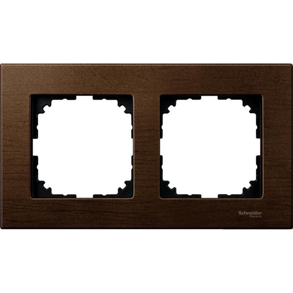 MARCO MADERA M-ELEGANCE CON 2 ELEMENTOS NOGAL