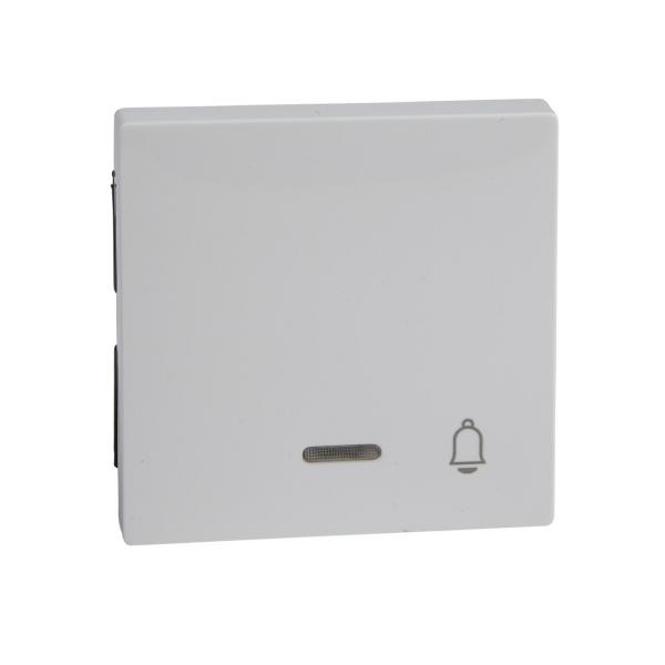 TECLA SMBOLO CAMPANA VISOR ELEGANCE BLANCO ACTIVO