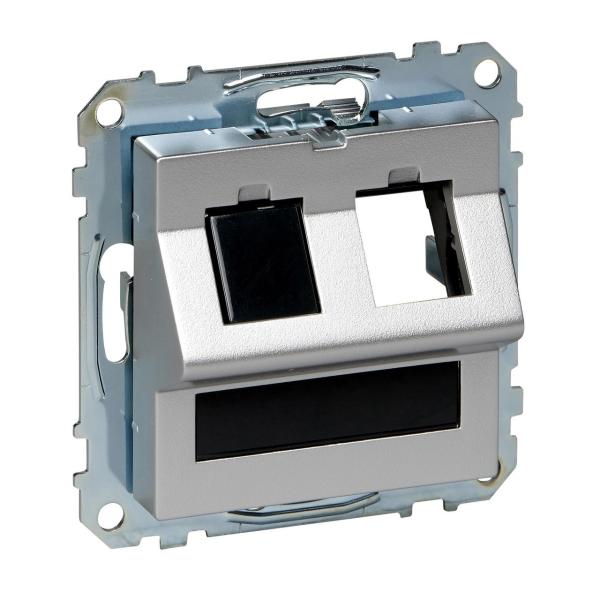 TOMA RJ45 PARA CONECTOR KEYSTONE ALUMINIO
