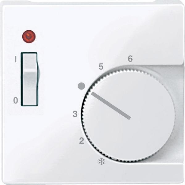 TAPA PARA TERMOSTATO AMBIENTE ELEGANCE BLANCO ACTIVO