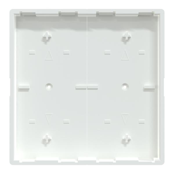 Tecla pulsacion doble elegance Bl.activo