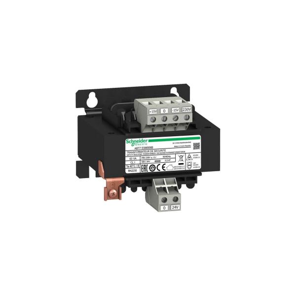 TRANSFORMADOR MONOFÁSICO S 230/400V CA 24V CA 63VA