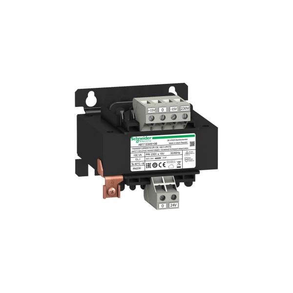 TRANSFORMADOR MONOFÁSICO S 230/400V CA 24V CA 100VA