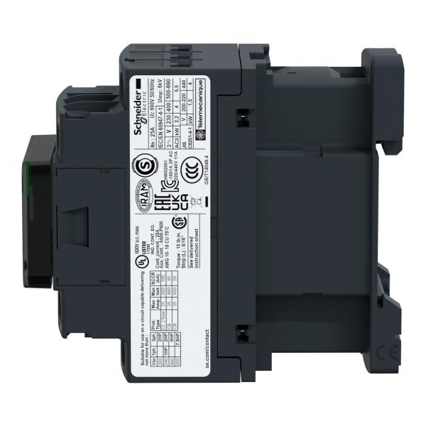 Contactor Tesys D - 3P(3 NA) - AC-3 - <= 440 V 9 A - 230 V CA bobina