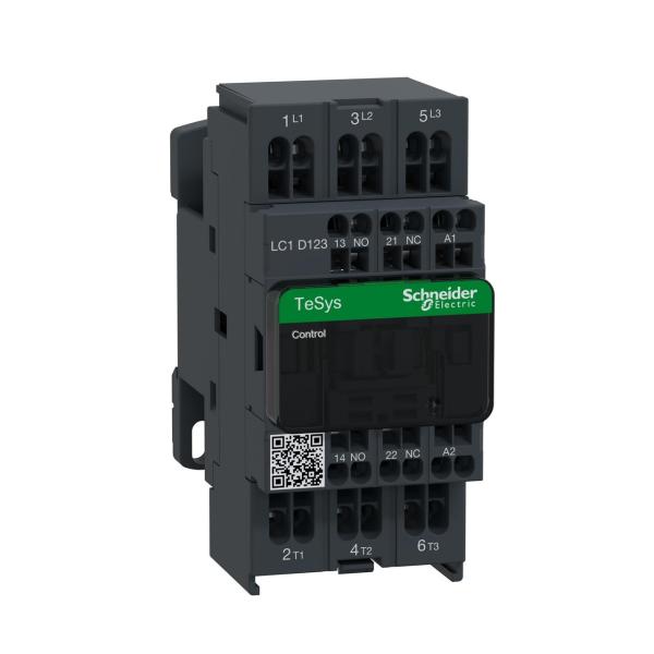 CONTACTOR 12A 1 NA/1 NC 24V 50-60Hz RESORTE