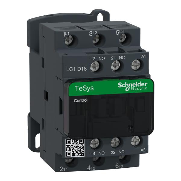 Contactor Tesys D - 3P(3 NA) - AC-3 - <= 440 V 18 A - 48 V CA bobina