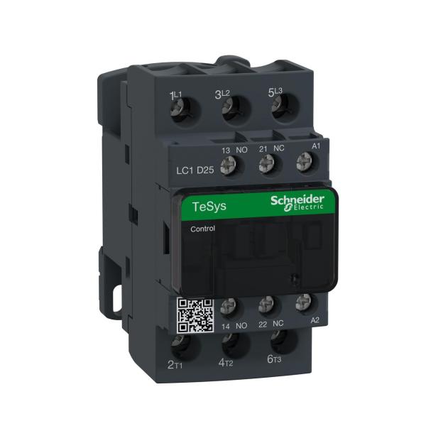 CONTACTOR 25A 1 NA/1 NC 400V 50-60Hz