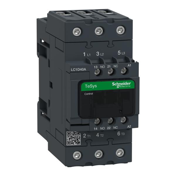 Contactor Tesys D - 3P(3 NA) - AC-3 - <= 440 V 40 A - 220 V CA 50/60 Hz bobina