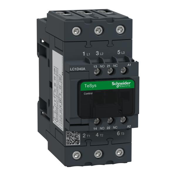 Contactor Tesys D - 3P(3 NA) - AC-3 - <= 440 V 40 A - 440 V CA 50/60 Hz bobina