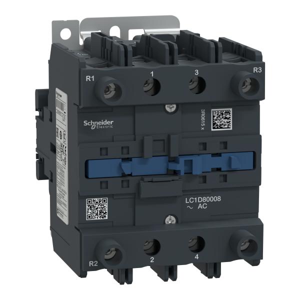 Contactor Tesys D - 4P(2 NA + 2 NF) - AC-1 <= 440 V 125 A 48 V CA 50/60 Hz bob