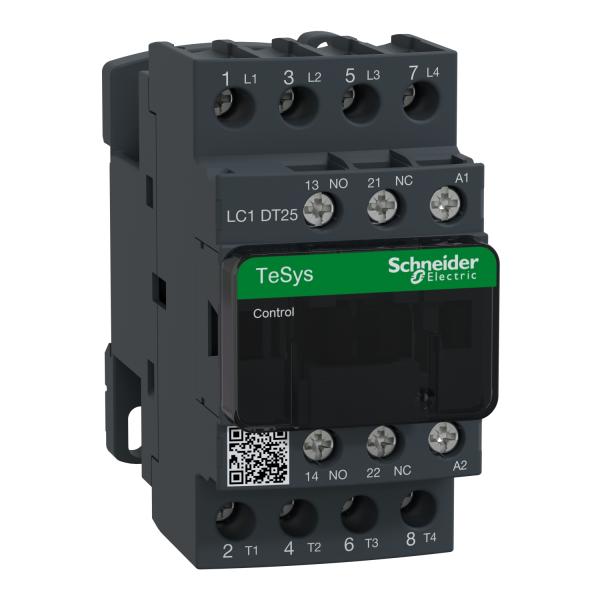 Contactor Tesys D - 4P(4 NA) - AC-1 - <= 440 V 25 A - 110 V CA 50/60 Hz bobina