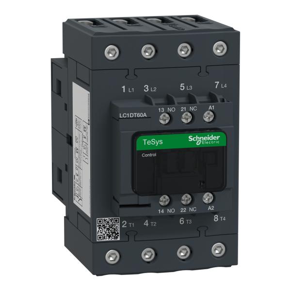 Contactor Tesys D - 4P(4 NA) - AC-1 - <= 440 V 60 A - 24 V CA 50/60 Hz bobina