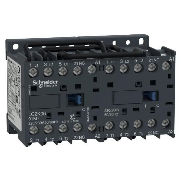 Inversor Tesys K - 3P(3 NA) - AC-3 - <= 440 V 9 A - 230 V bobina CA