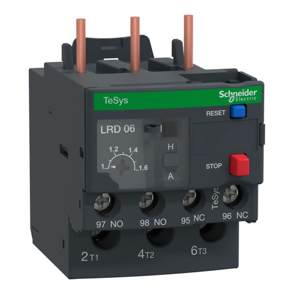 Relés de sobrecarga térmica TeSys LRD - 1 ... 1,6 A - clase 10A