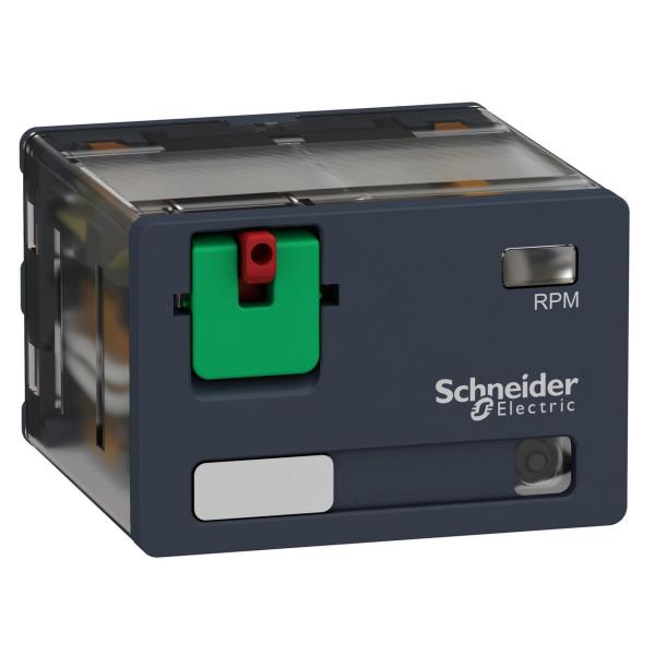 RELÉ POTENCIA 15A 4 NA/NF CON LED 24V AC
