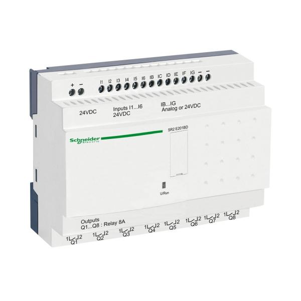 RELÉ PROGRAMABLE ZELIO 24V E/S 20 SIN VISOR