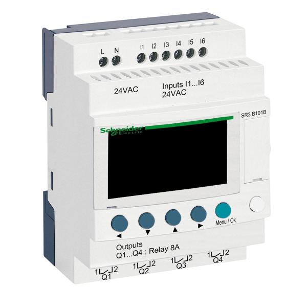 RELÉ PROGRAMABLE MÓDULO 24V E/S 10