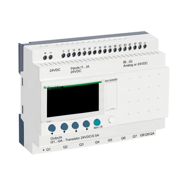 RELÉ PROGRAMABLE MÓDULO 24V E/S 26