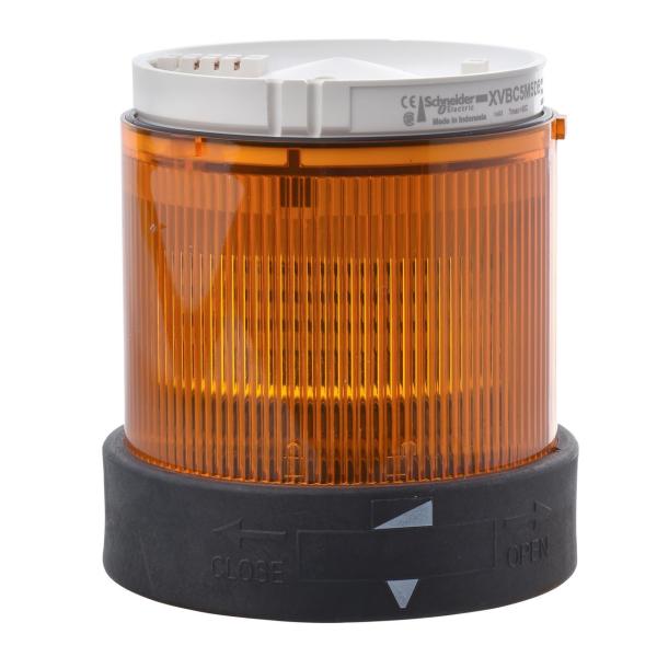 ELEMENTO LUMINOSO SEALIZACIN PERMANENTE LED 24V NARANJA