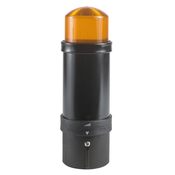 BALIZA LUMINOSA TUBO FLASH 5 JULIOS 24V NARANJA