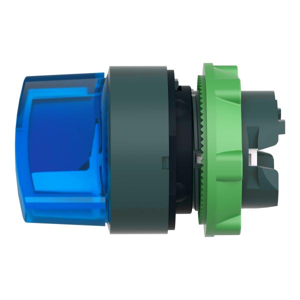 Cabeza selector luminoso  2 posiciones   azul