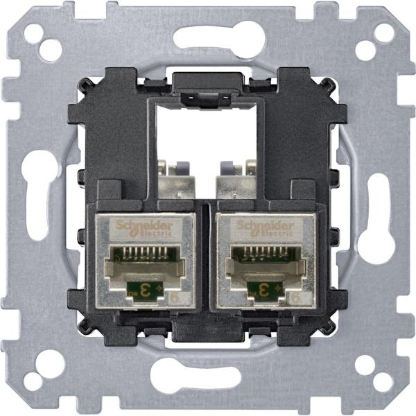 TOMA RJ45 DOBLE CAT6 STP