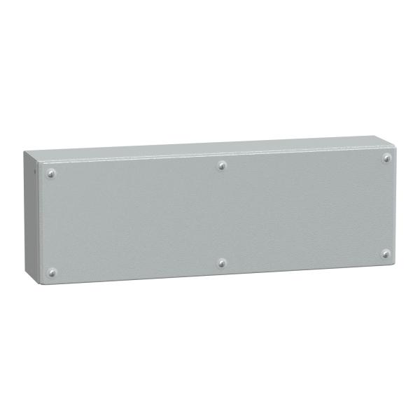 Caja Industrial de acero con puerta ciega, PanelSeT SBM, H200xW600xD120 IP66 IK10 RAL 7035