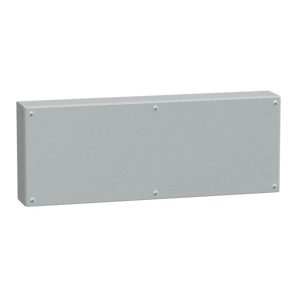 Caja Industrial de acero con puerta ciega, PanelSeT SBM, H300xW800xD120 IP66 IK10 RAL 7035