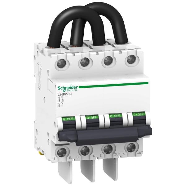 INTERRUPTOR AUTOMÁTICO ESPECIAL C60PV-DC 800V CC 2P 20A