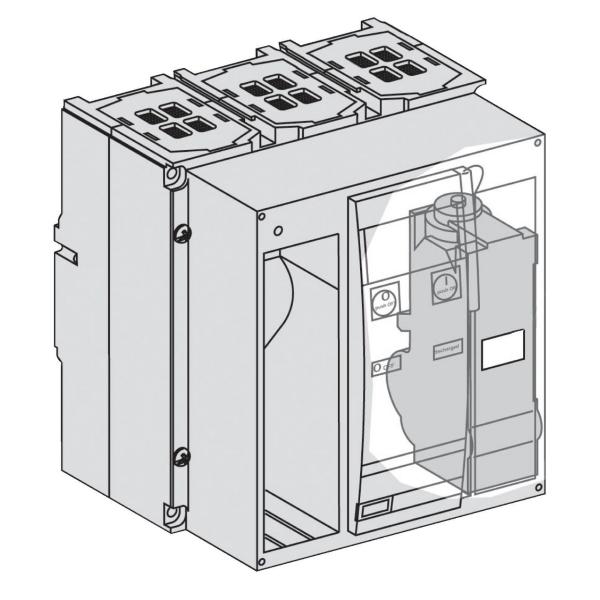 APARATO BASE NS800-N 3P FIJO MANDO ELCTRICO