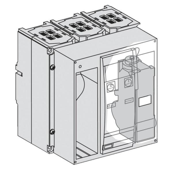 APARATO BASE NS800-N 4P FIJO MANDO ELCTRICO