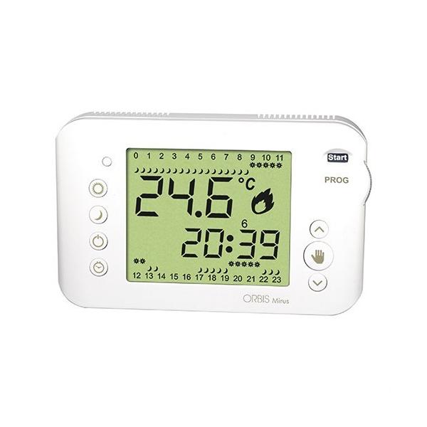 CRONOTERMOSTATO MIRUS SEMANAL 3 TEMPERATURAS DISPLAY BACK LIGHT