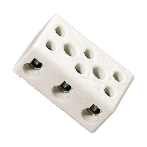 BLOQUE DE CONEXIN 2P 6mm PARA ALTAS TEMPERATURAS (CERMICAS)