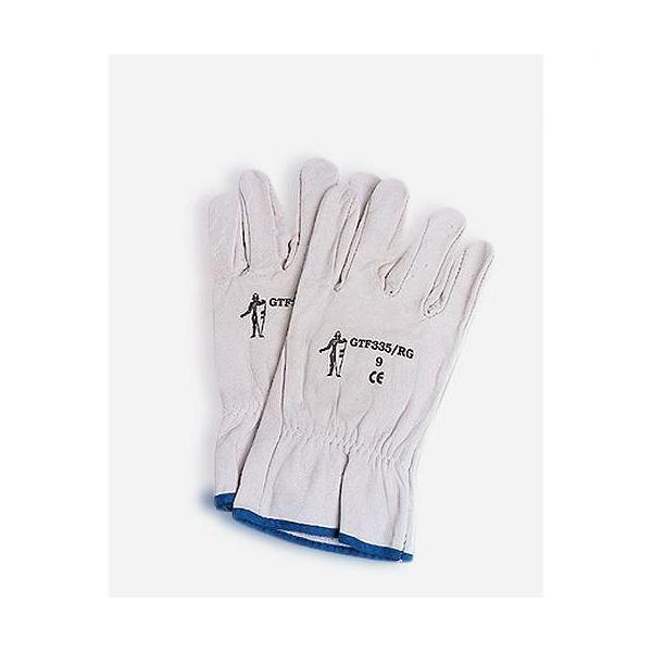 GUANTE SG-38 TALLA 11 DE PROTECCIÓN MECÁNICA FLOR VACUNO GRIS