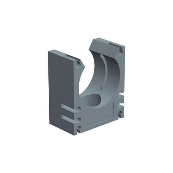 SOPORTE P/FIJ.TUB.PEMSAFLEX,DN29 GR RAL 7011.