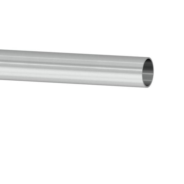 TUBO RÍGIDO ENCHUFABLE RINOX, DN40 ACABADO ACERO INOXIDABLE AISI 304.