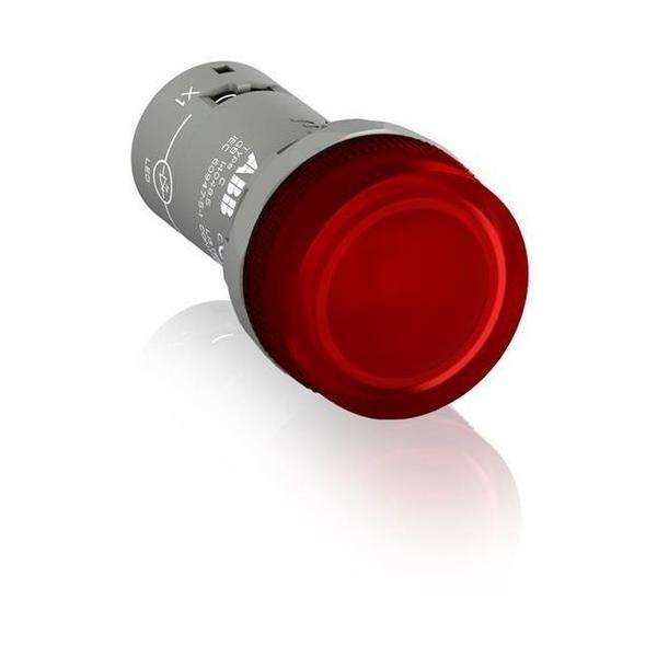 PILOTO COMPACTO ROJO LED 110-130V AC