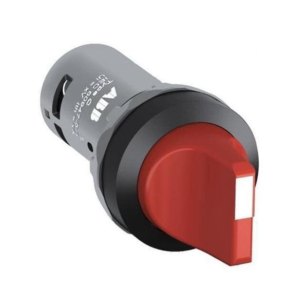 SELECTOR COMPACTO 3 POSICIONES C3SS1-10R-20 ROJO OPACO