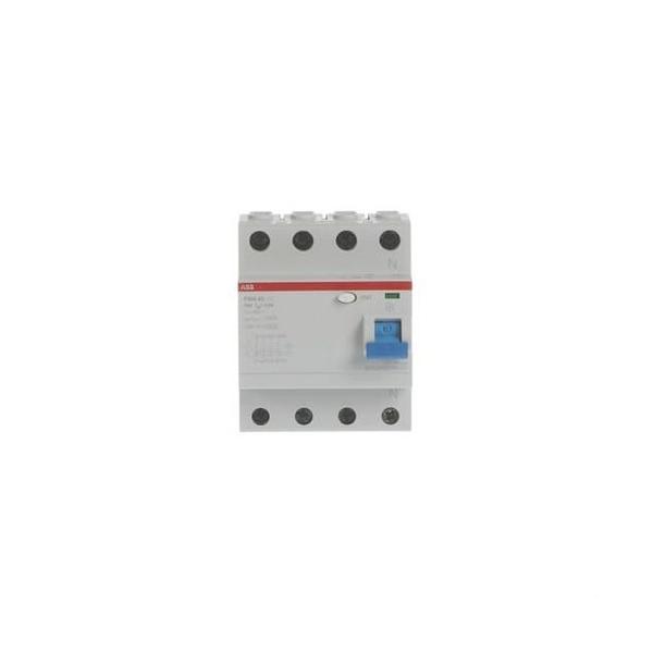 INTERRUPTOR DIFERENCIAL RESIDENCIAL/TERCIARIO F204AC-25/0,5 4P 25A TIPO AC 500mA