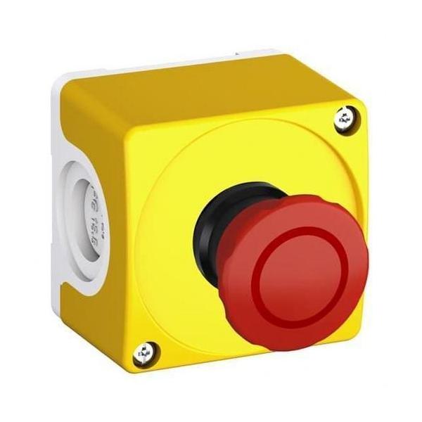 CAJA CON PULSADOR PARADA DE EMERGENCIA 40mm CEPY1-1002