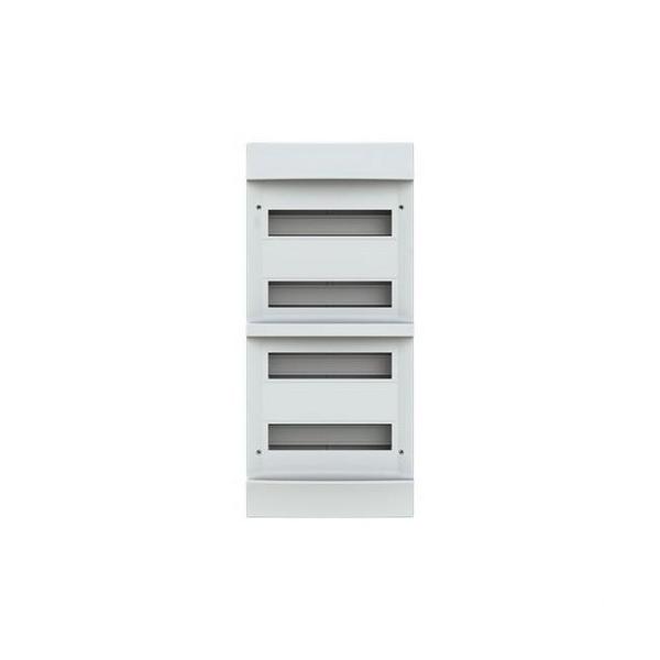 CAJA SUPERFICIE MISTRAL41W CON 48 MDULOS 4 FILAS SIN PUERTA