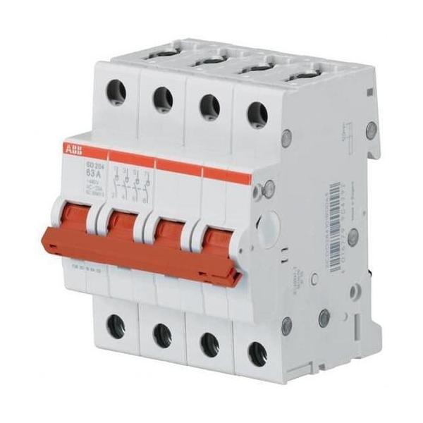 INTERRUPTOR SECCIONADOR SD204/63 4P 63A