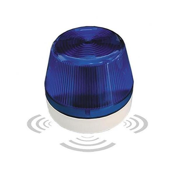 AVISADOR SONIDO LUZ LED AL-S 230/48VCA AZUL